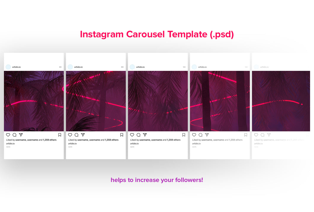 Instagram Carousel Template